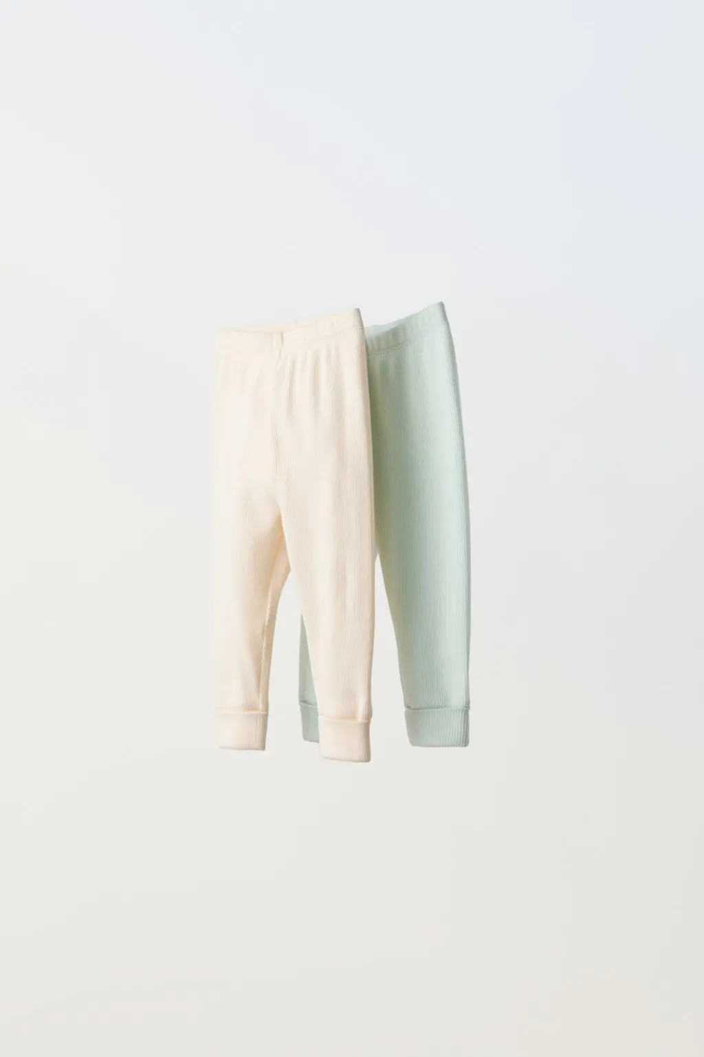 Niños ZARA 0 - 6 Meses·Leggings / Polainas|0 - 6 Meses·Homewear<PACK DOS LEGGING RIB