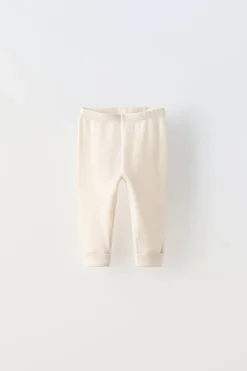 Niños ZARA 0 - 6 Meses·Leggings / Polainas|0 - 6 Meses·Homewear<PACK DOS LEGGING RIB