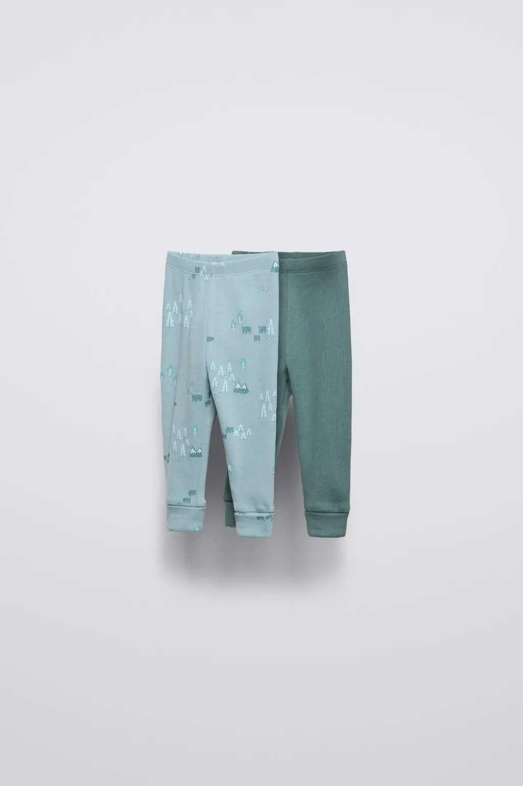Niños ZARA 0 - 6 Meses·Leggings / Polainas|0 - 6 Meses·Homewear<PACK DOS LEGGING RIB