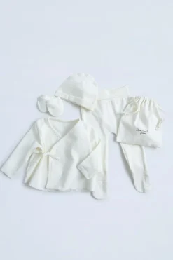 Niños ZARA 0 - 6 Meses·Camisetas|0 - 6 Meses·Leggings / Polainas<PACK SET DE PRIMERA PUESTA