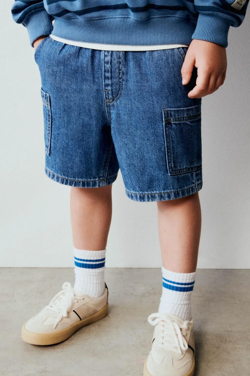 Niños ZARA 1½ - 6 Años·Ropa Interior / Calcetines|6 - 14 Años·Deporte / Jogging<PACK TRES CALCETINES LARGOS BANDAS DEPORTIVAS