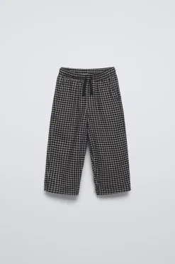 Niños ZARA 1½ - 6 Años·Pantalones / Leggings|6 - 18 Meses·Pantalones / Leggings<PANTALÓN BAGGY CUADROS