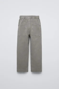 Niños ZARA 6 - 14 Años·Pantalones<PANTALÓN BALLOON PINZAS