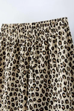 Niños ZARA 6 - 14 Años·Pantalones<PANTALÓN BAMBULA ANIMAL PRINT