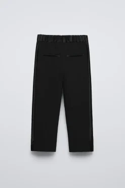 Niños ZARA 6 - 14 Años·Pantalones|6 - 14 Años·Total Look<PANTALÓN BANDA LATERAL SATINADA