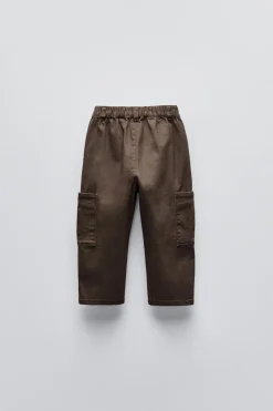 Niños ZARA 1½ - 6 Años·Pantalones / Leggings|6 - 18 Meses·Pantalones / Leggings<PANTALÓN BOLSILLOS
