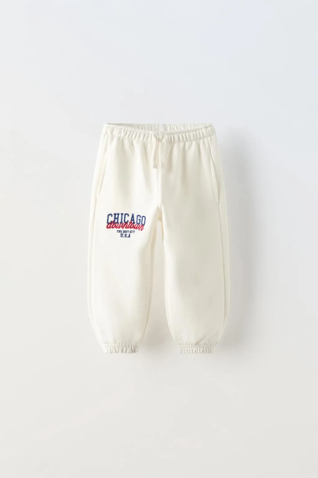 Niños ZARA 1½ - 6 Años·Pantalones|1½ - 6 Años·Chándal<PANTALÓN BORDADO CHICAGO