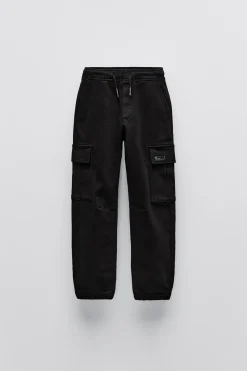 Niños ZARA 6 - 14 Años·Pantalones<PANTALÓN CARGO SOFT