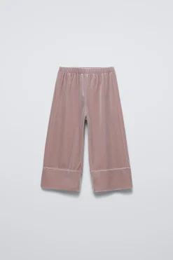 Niños ZARA 1½ - 6 Años·Pantalones<PANTALÓN CULOTTE TERCIOPELO