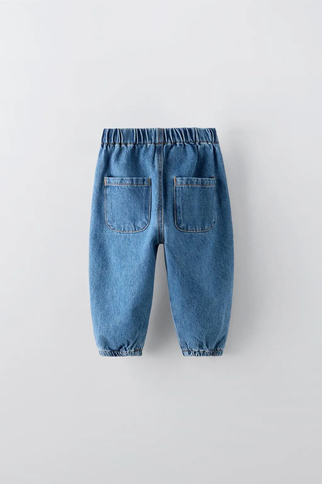 Niños ZARA 6 - 18 Meses·Conjuntos|6 - 18 Meses·Pantalones / Leggings<PANTALÓN DENIM BALLOON