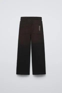 Niños ZARA 6 - 14 Años·Pantalones|6 - 14 Años·Total Look<PANTALÓN EFECTO LAVADO ETIQUETA