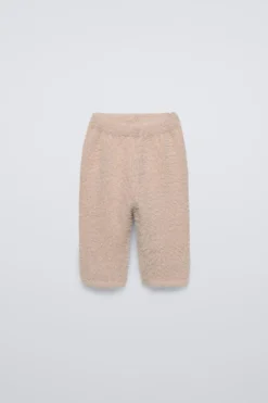 Niños ZARA 6 - 18 Meses·Punto|6 - 18 Meses·Pantalones / Leggings<PANTALÓN EFECTO PELO