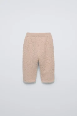 Niños ZARA 6 - 18 Meses·Punto|6 - 18 Meses·Pantalones / Leggings<PANTALÓN EFECTO PELO