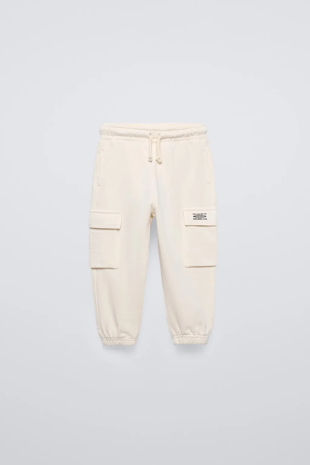 Niños ZARA 1½ - 6 Años·Pantalones|1½ - 6 Años·Chándal<PANTALÓN FELPA CARGO