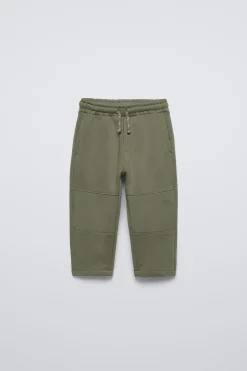 Niños ZARA 1½ - 6 Años·Pantalones / Leggings|6 - 18 Meses·Pantalones / Leggings<PANTALÓN FELPA COMBINADO