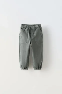 Niños ZARA 1½ - 6 Años·Pantalones / Leggings|6 - 18 Meses·Pantalones / Leggings<PANTALÓN JOGGER ELÁSTICO