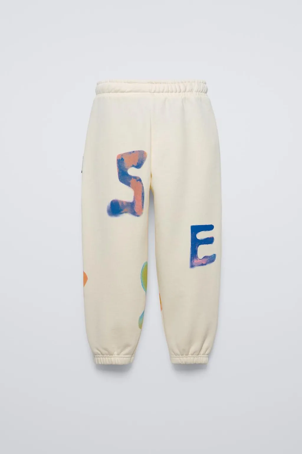 Niños ZARA 6 - 14 Años·Pantalones|6 - 14 Años·Total Look<PANTALÓN JOGGER ESTAMPADO LETRAS