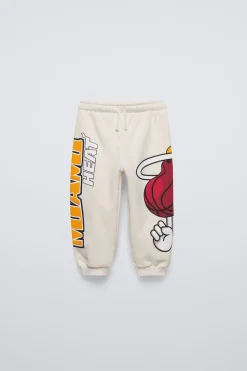 Niños ZARA 1½ - 6 Años·Pantalones / Leggings|1½ - 6 Años·Licencias<PANTALÓN JOGGER MIAMI HEAT NBA ©