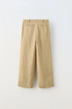 Niños ZARA 6 - 14 Años·Pantalones|6 - 14 Años·Total Look<PANTALÓN LINO