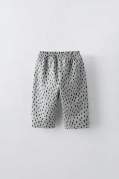 Niños ZARA 6 - 18 Meses·Pantalones / Leggings<PANTALÓN MANCHAS