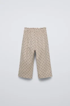 Niños ZARA 1½ - 6 Años·Camisas|1½ - 6 Años·Pantalones<PANTALÓN MICROPANA TOPOS