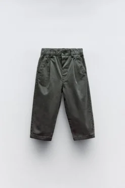 Niños ZARA 1½ - 6 Años·Pantalones / Leggings|6 - 18 Meses·Pantalones / Leggings<PANTALÓN PINZAS