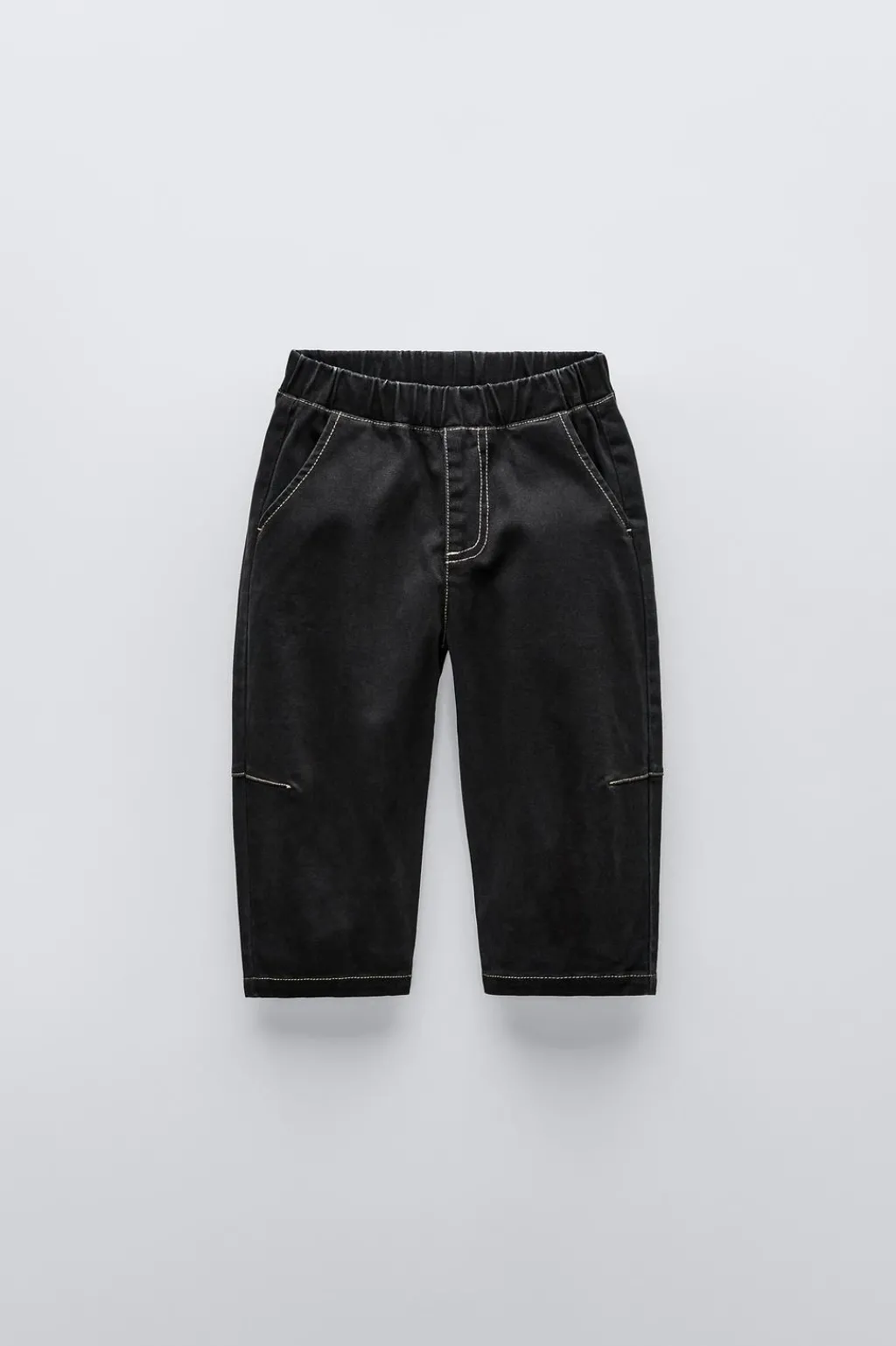 Niños ZARA 1½ - 6 Años·Pantalones / Leggings|6 - 18 Meses·Pantalones / Leggings<PANTALÓN PINZAS PESPUNTES