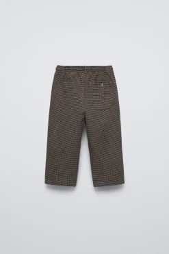 Niños ZARA 1½ - 6 Años·Pantalones / Leggings|1½ - 6 Años·Total Look<PANTALÓN RECTO CUADROS