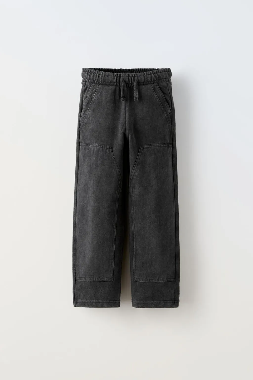 Niños ZARA 6 - 14 Años·Pantalones<PANTALÓN RECTO EFECTO LAVADO