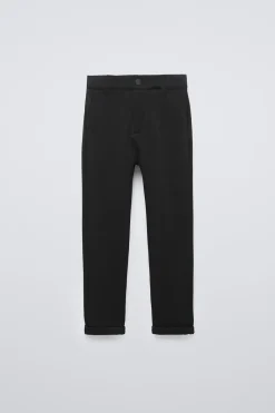 Niños ZARA 6 - 14 Años·Pantalones<PANTALÓN RIB