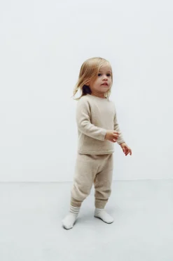 Niños ZARA 0 - 6 Meses·Punto|0 - 6 Meses·Leggings / Polainas<PANTALÓN SAROUEL CASHMERE