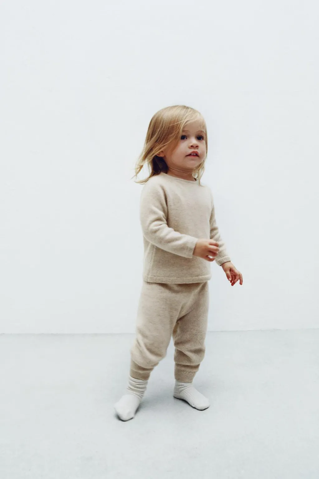 Niños ZARA 0 - 6 Meses·Punto|0 - 6 Meses·Leggings / Polainas<PANTALÓN SAROUEL CASHMERE