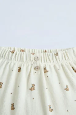 Niños ZARA 0 - 6 Meses·Leggings / Polainas<PANTALÓN SOFT TOUCH OSITOS