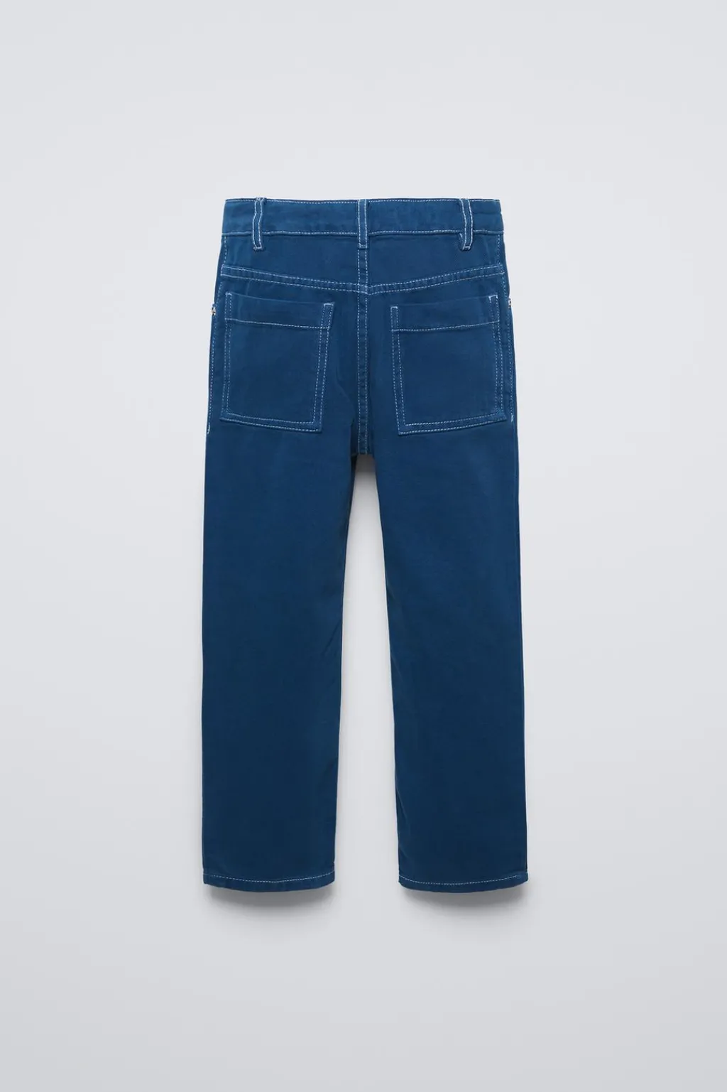 Niños ZARA 6 - 14 Años·Pantalones<PANTALÓN STRAIGHT PESPUNTES