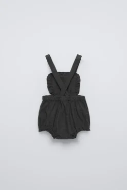 Niños ZARA 6 - 18 Meses·Vestidos / Monos<PELELE FRANELA