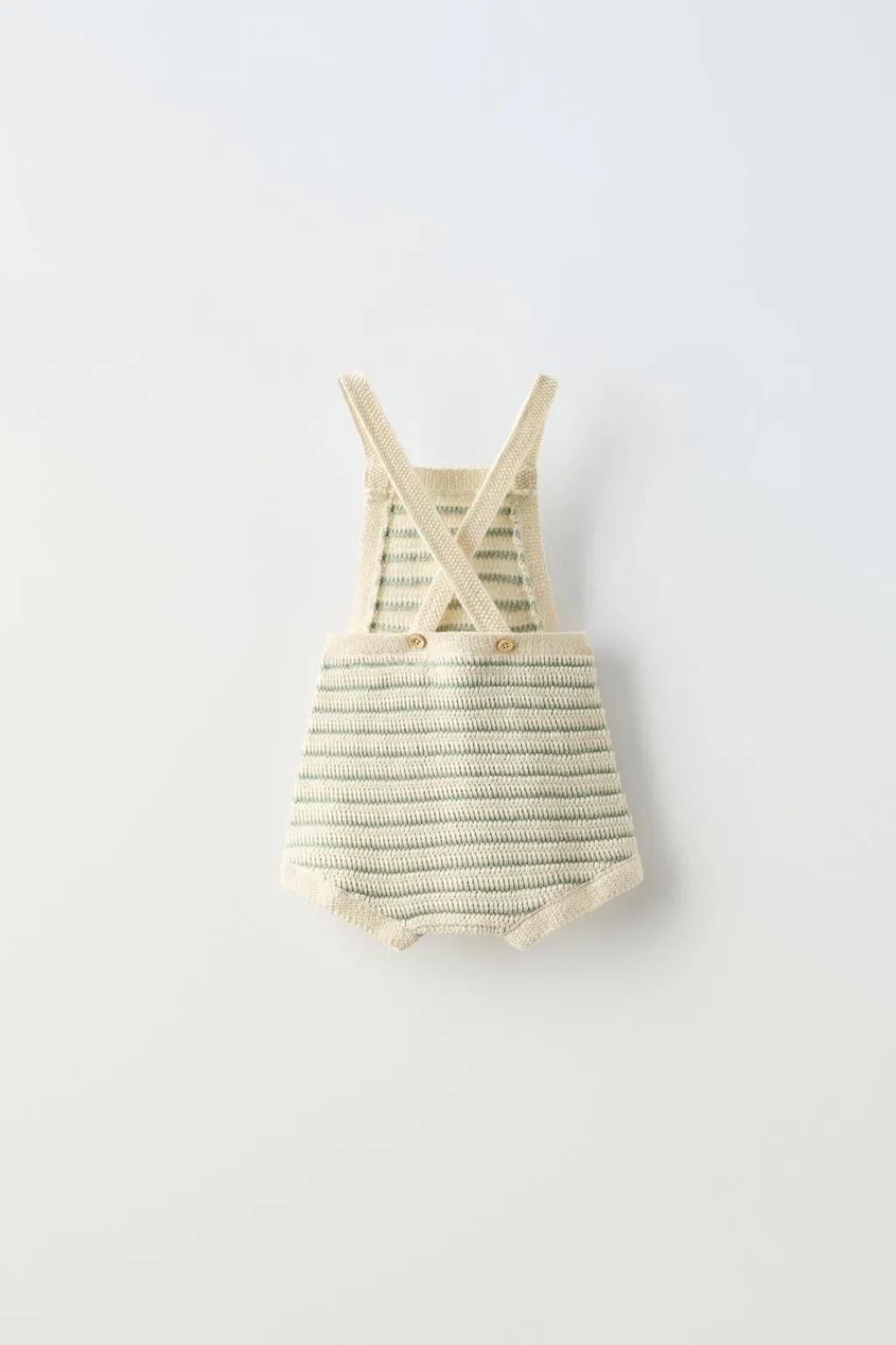 Niños ZARA 0 - 6 Meses·Punto|6 - 18 Meses·Punto<PELELE PUNTO RAYAS BOTONES