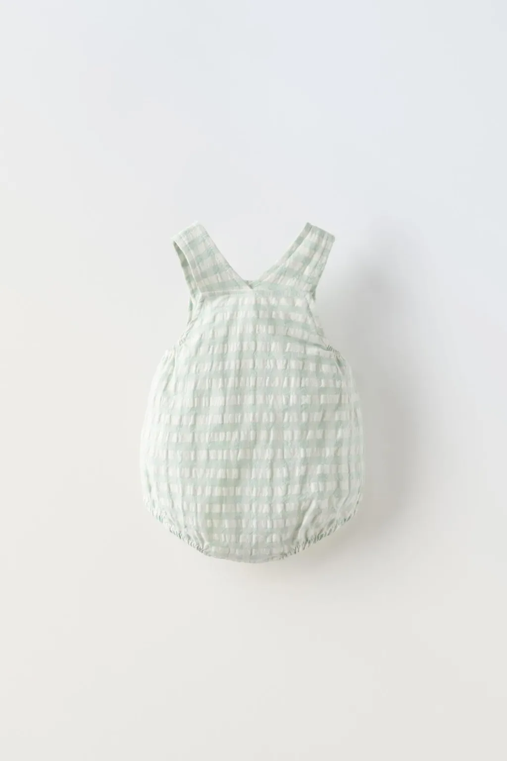 Niños ZARA 6 - 18 Meses·Vestidos / Monos<PELELE VICHY TEXTURA