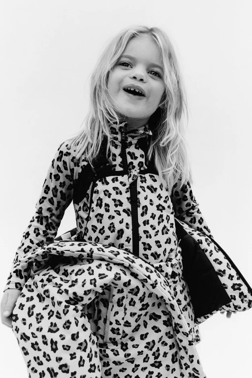 Niños ZARA 1½ - 6 Años·Pantalones|1½ - 6 Años·Chándal<PETO ANIMAL PRINT WATER REPELLENT Y WIND RESISTANCE SKI COLLECTION