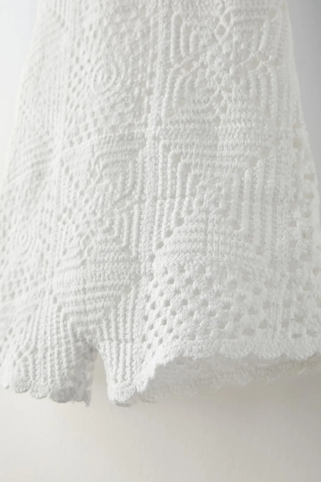 Niños ZARA 1½ - 6 Años·Vestidos / Petos|1½ - 6 Años·Punto<PETO CORTO PUNTO CROCHET