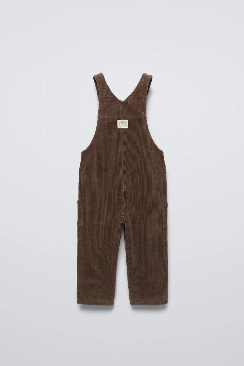 Niños ZARA 1½ - 6 Años·Vestidos / Petos|1½ - 6 Años·Pantalones<PETO LARGO PANA