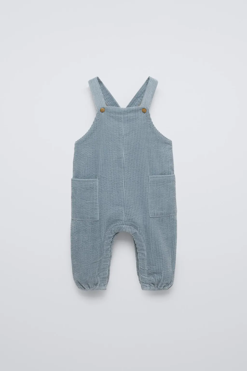 Niños ZARA 6 - 18 Meses·Vestidos / Monos<PETO PANA BOLSILLOS