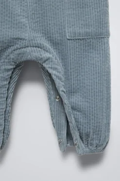 Niños ZARA 6 - 18 Meses·Vestidos / Monos<PETO PANA BOLSILLOS