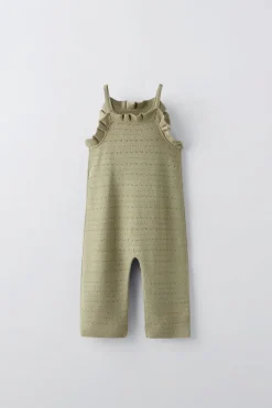 Niños ZARA 1½ - 6 Años·Vestidos / Petos|1½ - 6 Años·Punto<PETO PUNTO POINTELLE