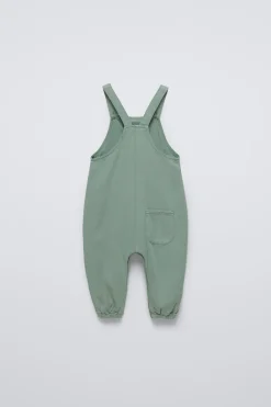 Niños ZARA 6 - 18 Meses·Vestidos / Monos<PETO SARGA BOLSILLO