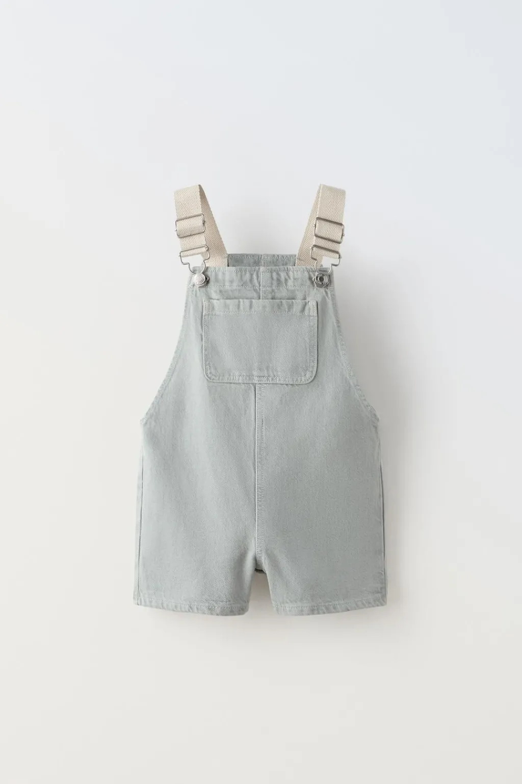 Niños ZARA 1½ - 6 Años·Faldas / Bermudas|1½ - 6 Años·Pantalones / Leggings<PETO SARGA TIRANTES CONTRASTE