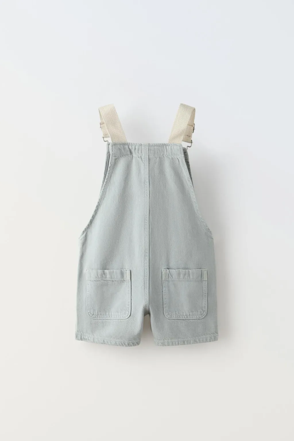 Niños ZARA 1½ - 6 Años·Faldas / Bermudas|1½ - 6 Años·Pantalones / Leggings<PETO SARGA TIRANTES CONTRASTE