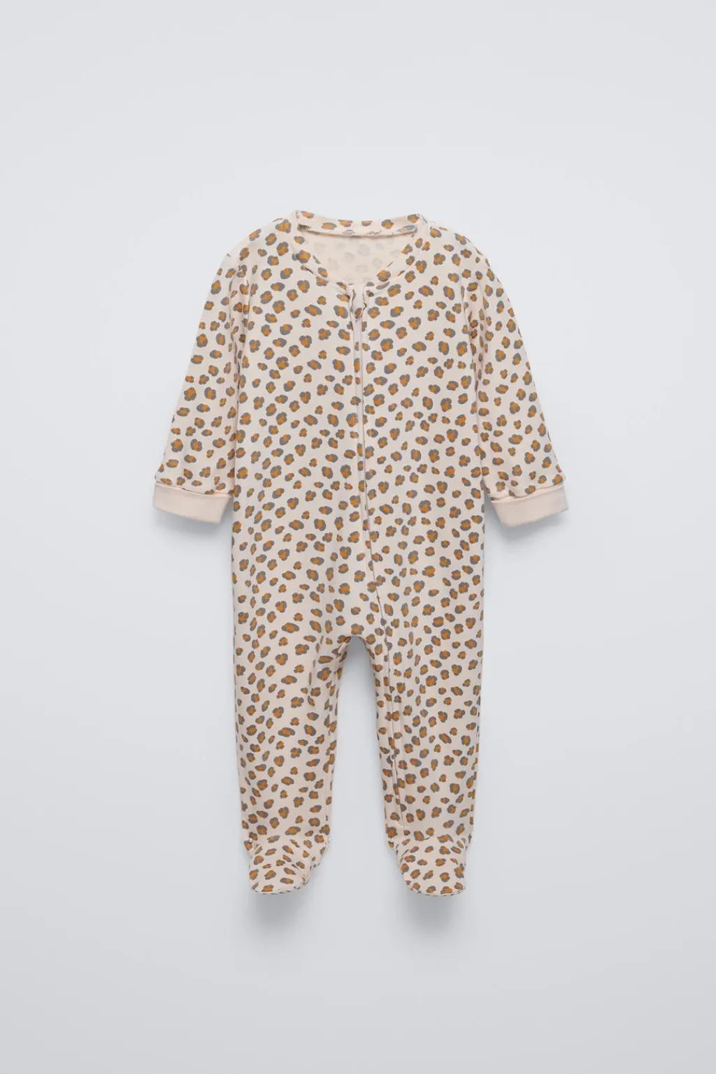 Niños ZARA 6 - 18 Meses·Ropa Interior / Pijamas|Accesorios / Zapatos / 0 - 14 Años<PIJAMA ENTERO ANIMAL PRINT