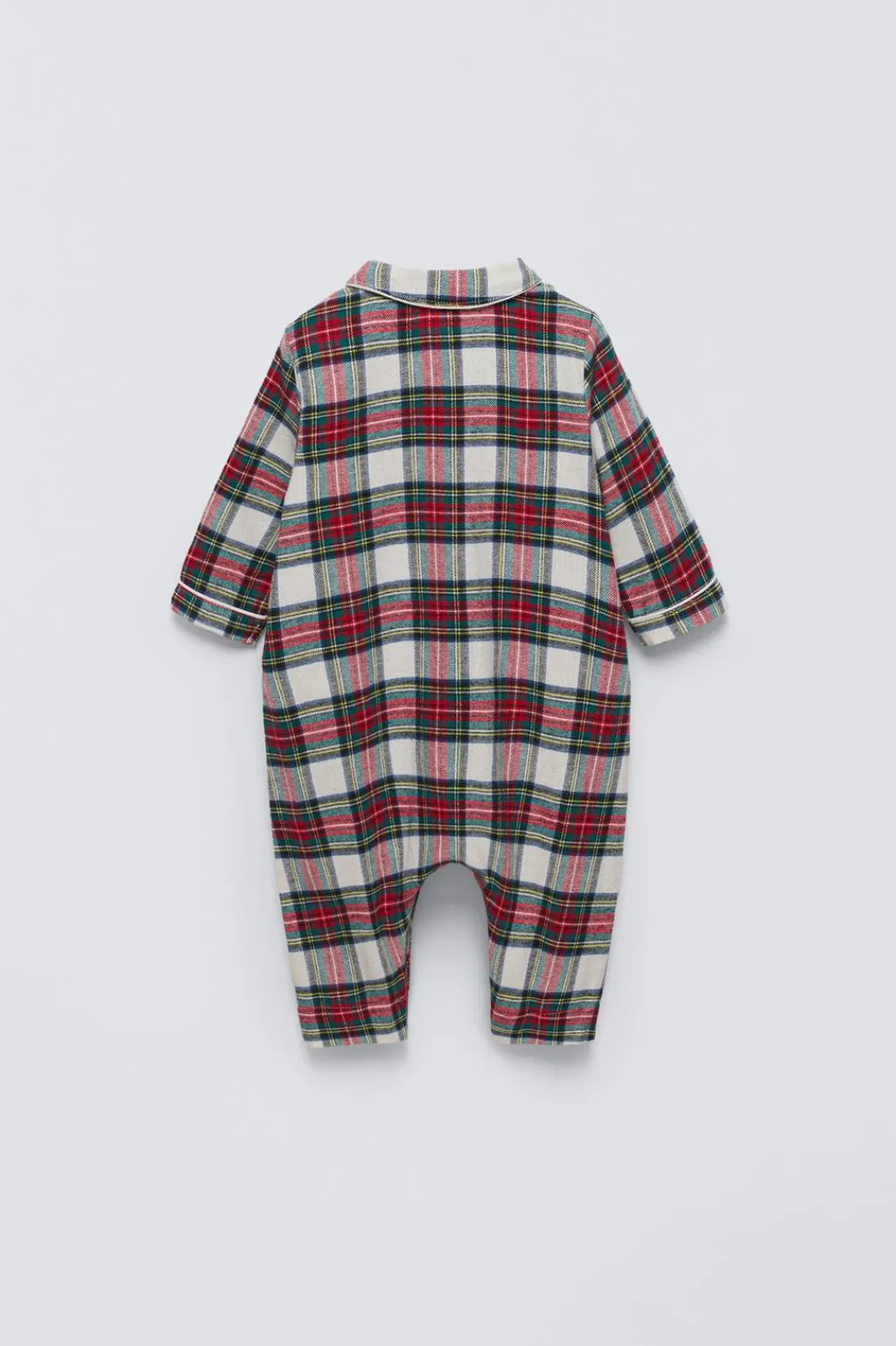 Niños ZARA 6 - 18 Meses·Ropa Interior / Pijamas|Accesorios / Zapatos / 0 - 14 Años<PIJAMA ENTERO FRANELA CUADROS