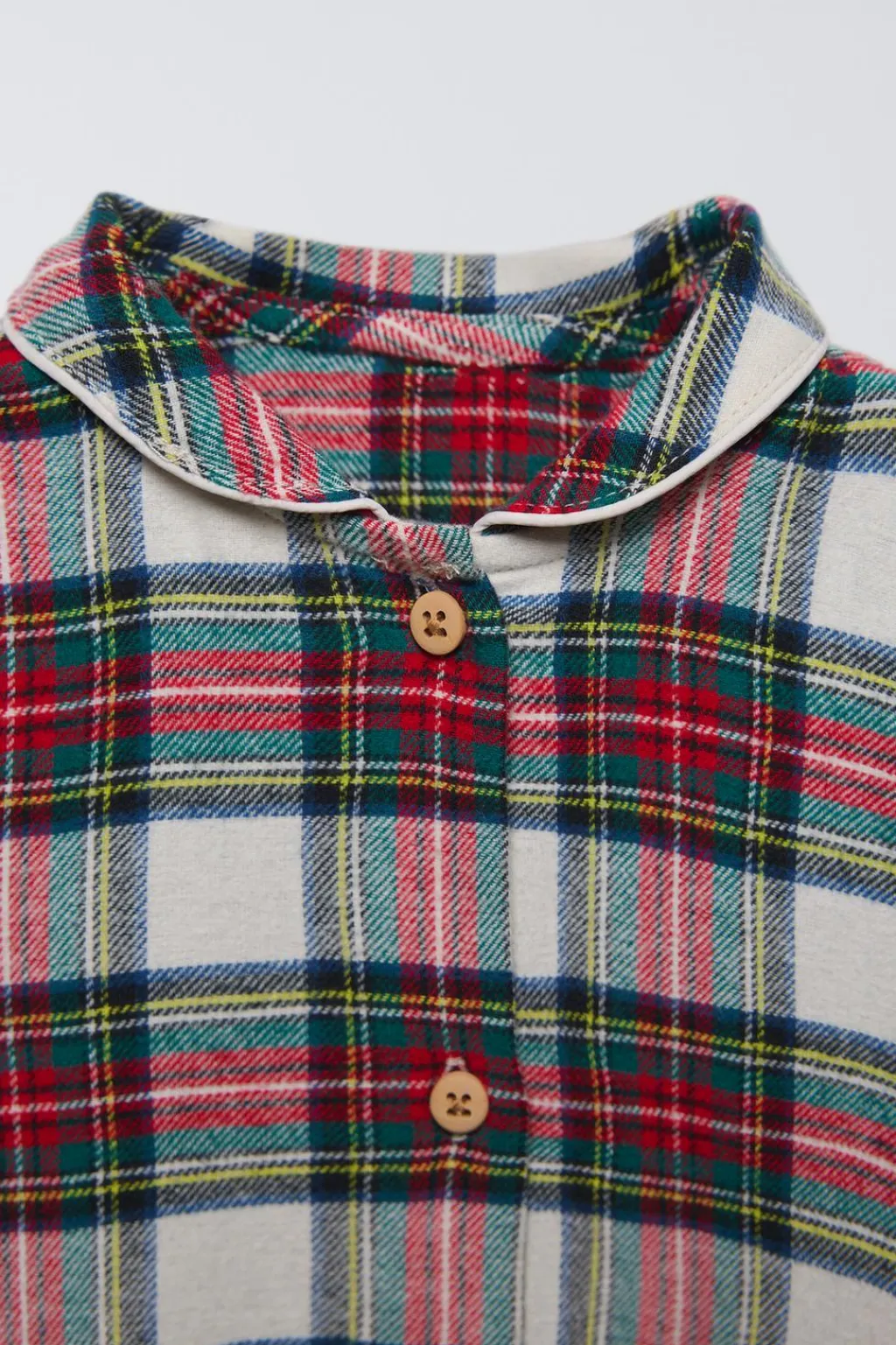 Niños ZARA 6 - 18 Meses·Ropa Interior / Pijamas|Accesorios / Zapatos / 0 - 14 Años<PIJAMA ENTERO FRANELA CUADROS