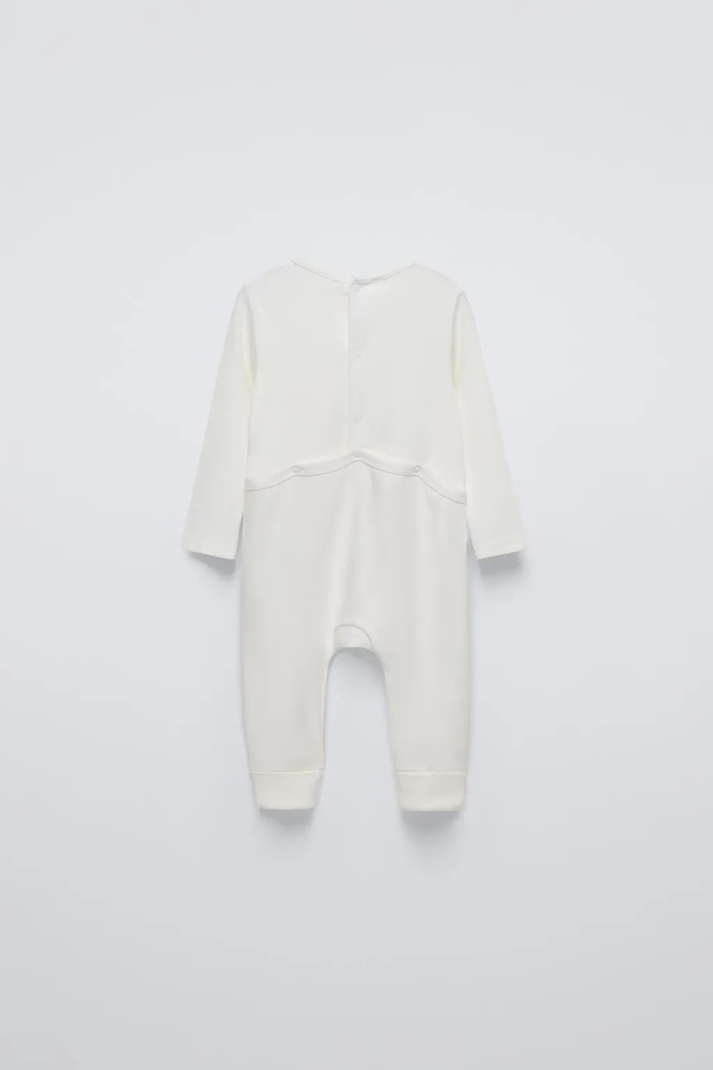 Niños ZARA 0 - 6 Meses·Homewear|6 - 18 Meses·Ropa Interior / Pijamas<PIJAMA ENTERO PIE CONVERTIBLE